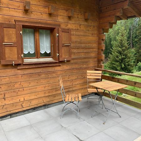 Chalet Le Fertin La Tzoumaz Buitenkant foto