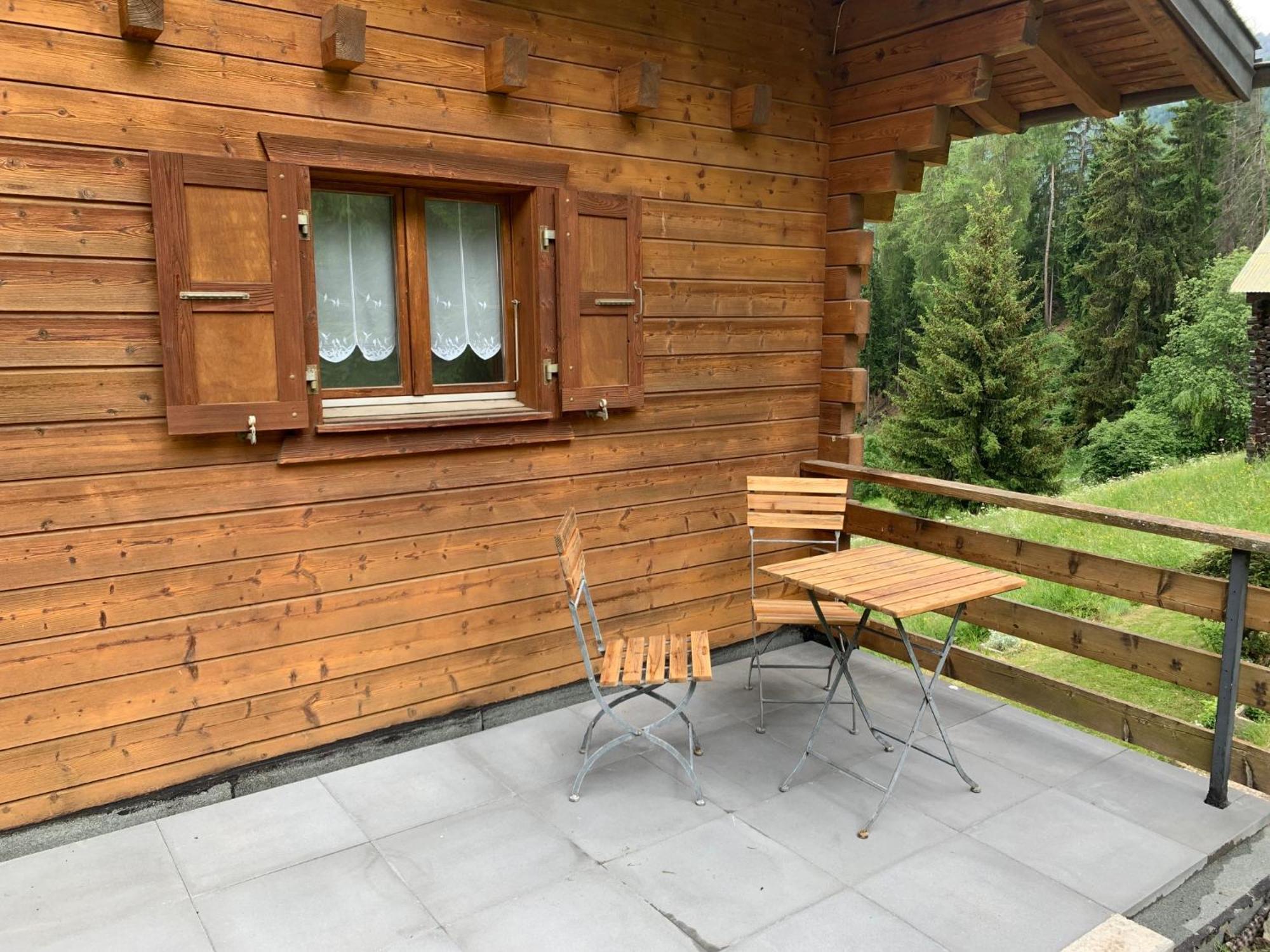 Chalet Le Fertin La Tzoumaz Buitenkant foto