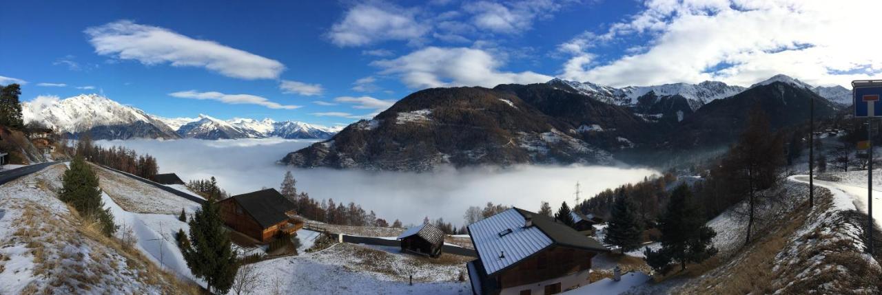 Chalet Le Fertin La Tzoumaz Buitenkant foto