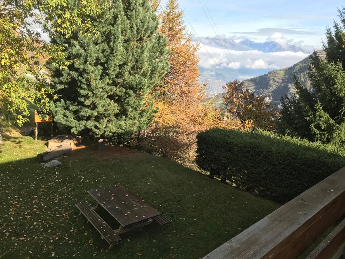 Chalet Le Fertin La Tzoumaz Buitenkant foto